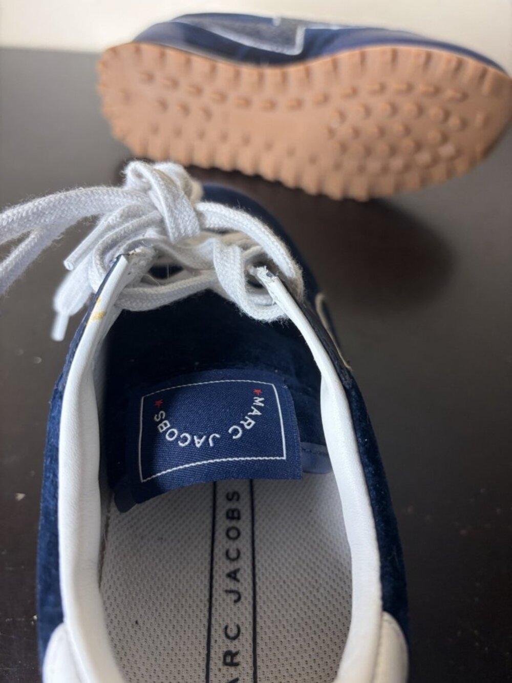 MARC JACOBS Astor Trainer Jogger Lightning Bolt Sneakers EU 37 US 6 MSRP $295 - Picture 6 of 8